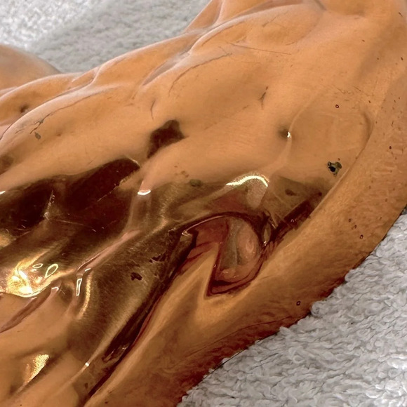 Vintage Copper Jelly Mold Food  Mold Rooster Design Wall Decor - Picture 2 of 11